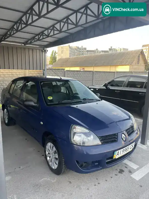 Renault Clio Symbol 2006, фото з оголошення 2 з 8, VIN VF1LB17C536908386