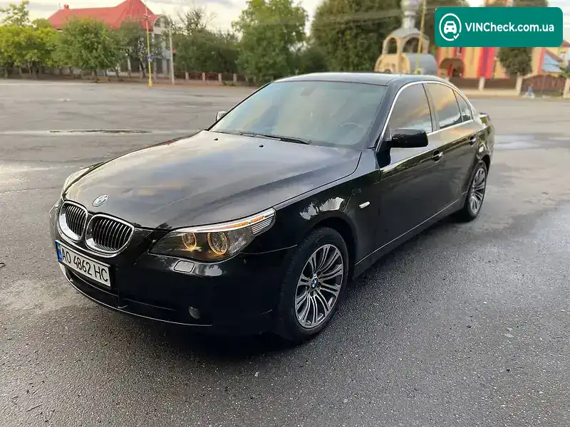 BMW 5 Series 2006, фото з оголошення 1 з 18, VIN WBANM71090CP19972