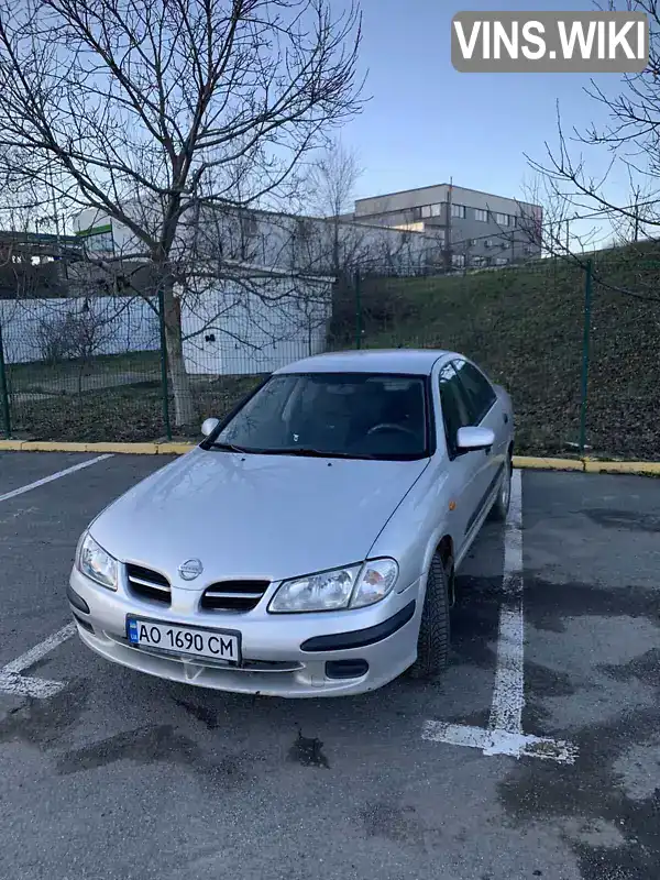 Nissan Almera 2001, фото з оголошення 1 з 13, VIN SJNBBAN16U0224581