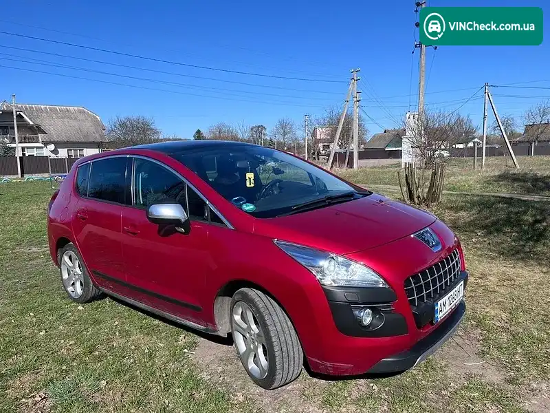 Peugeot 3008 2010, фото з оголошення 1 з 9, VIN VF30URHE8AS168298