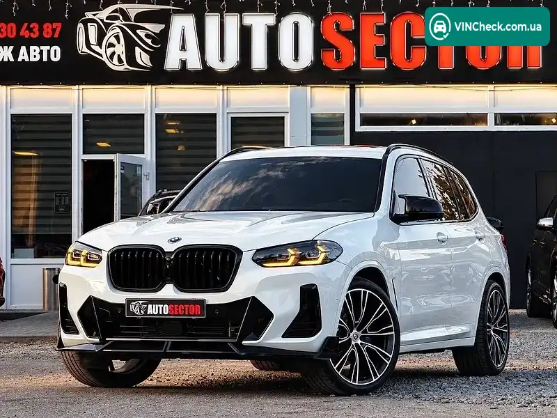 BMW X3 2021, фото з оголошення 1 з 20, VIN 5UX83DP03N9K69327