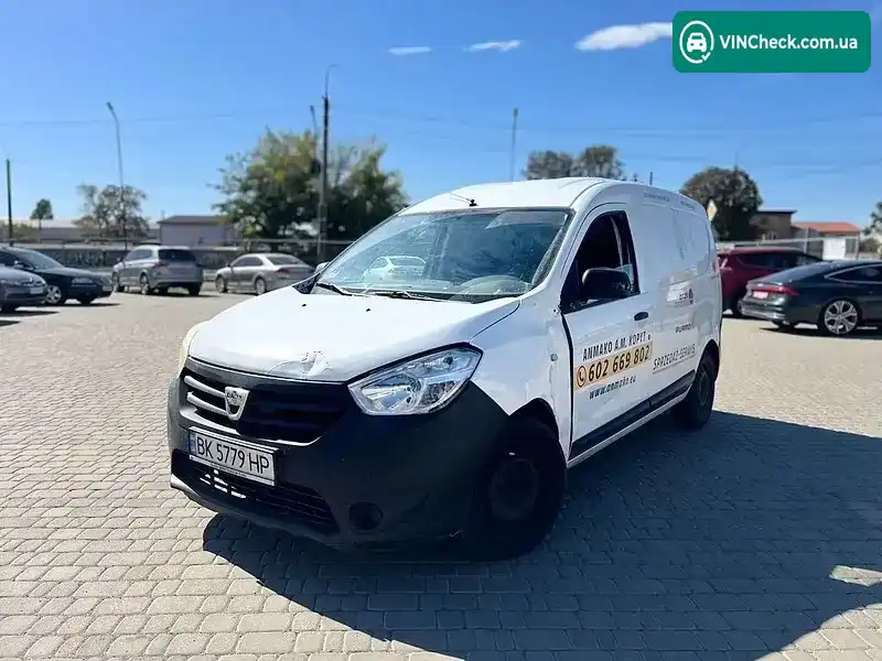 Dacia Dokker 2013, фото з оголошення 1 з 20, VIN UU18SDN4549651591