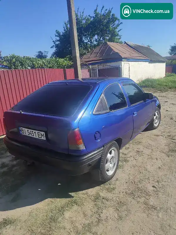 Opel Kadett 1987, фото з оголошення 1 з 12, VIN W0L000033H5043371
