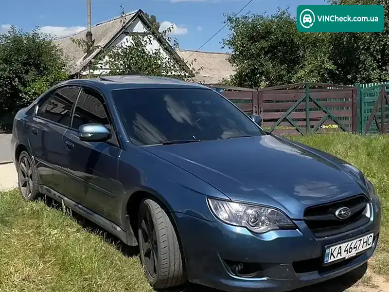 Subaru Legacy 2008, фото з оголошення 2 з 21, VIN JF1BL5LS58G043096