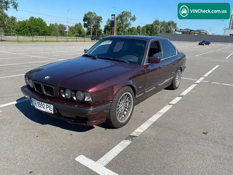 BMW 5 Series 1993, фото з оголошення 1 з 20, VIN WBAHE11010GE14873