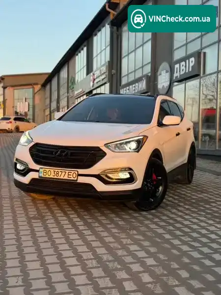 Hyundai Santa FE 2017, фото з оголошення 1 з 14, VIN 5NMZUDLB6HH038828