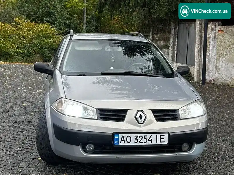 Renault Megane 2004, фото з оголошення 2 з 9, VIN VF1KMR20532777828
