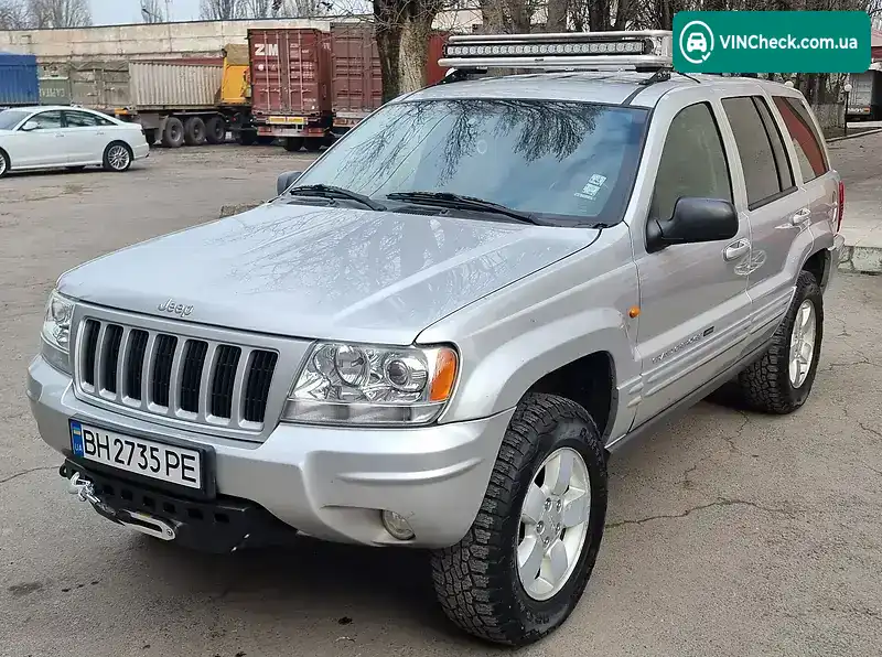 Jeep Grand Cherokee 2003, фото з оголошення 1 з 20, VIN 1J8G2E8A24Y123964