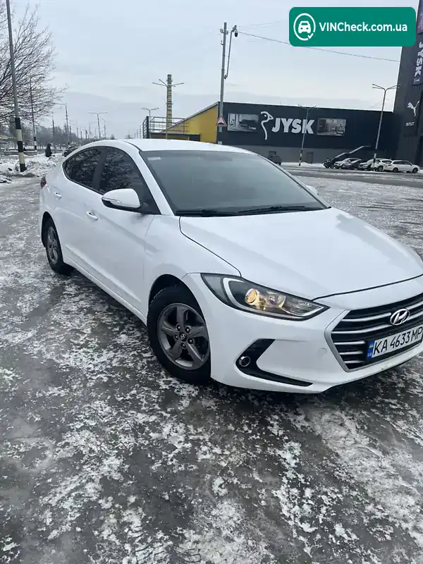 Hyundai Avante 2017, фото з оголошення 1 з 11, VIN KMHD641UGHU369325