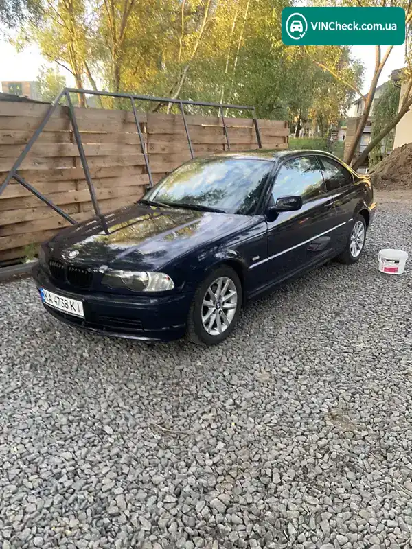 BMW 3 Series 2000, фото з оголошення 1 з 8, VIN WBABL310X0JR35677