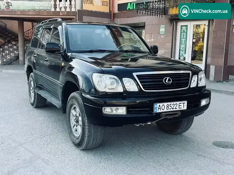 Lexus LX 2002, фото з оголошення 1 з 9, VIN JTJHT00W223521525