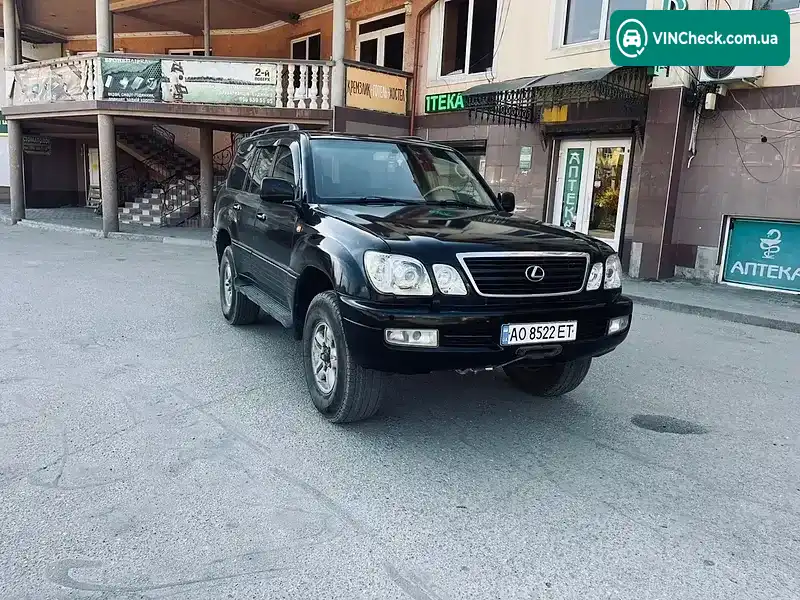 Lexus LX 2002, фото з оголошення 2 з 9, VIN JTJHT00W223521525