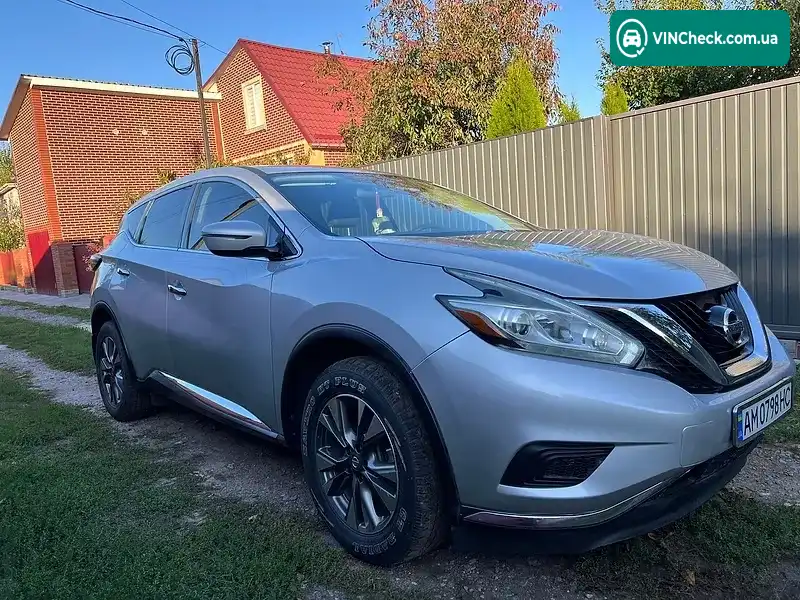 Nissan Murano 2018, фото з оголошення 2 з 11, VIN 5N1AZ2MG2JN192101