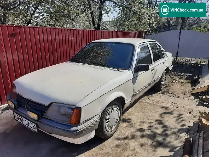 Opel Rekord 1985, фото з оголошення 1 з 17, VIN W0L000016F1280033