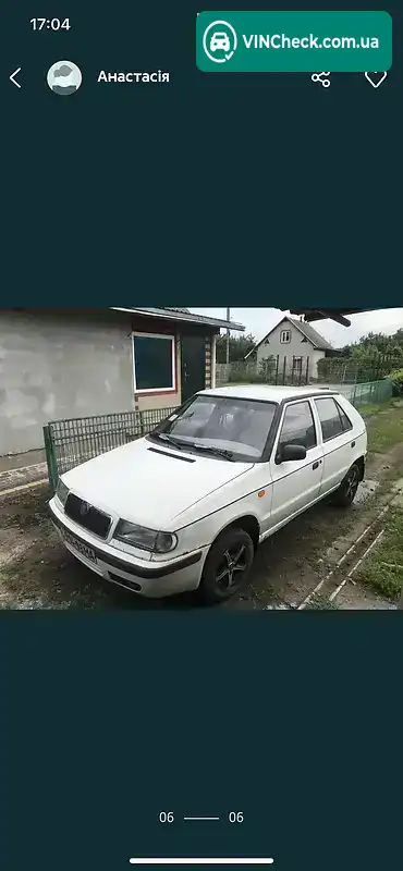 Skoda Felicia 1998, фото з оголошення 1 з 5, VIN TMBEEA613W0836900