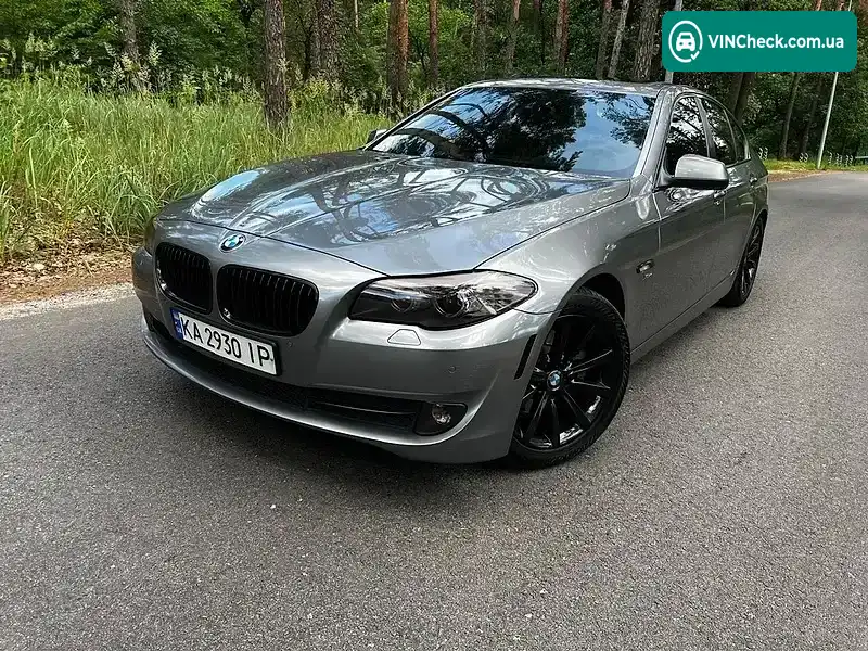 BMW 5 Series 2012, фото з оголошення 2 з 17, VIN WBAXH5C50CDW10440