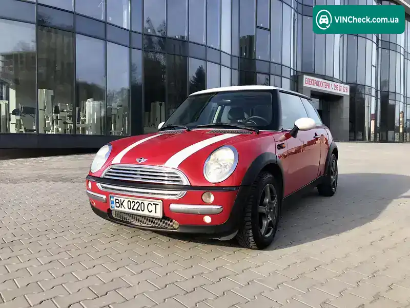 MINI Hatch 2002, фото з оголошення 1 з 20, VIN WMWRC31060TB85796