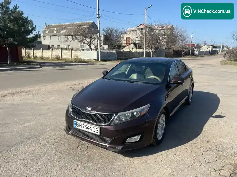 Kia Optima 2014, фото з оголошення 1 з 15, VIN 5XXGN4A7XFG401887