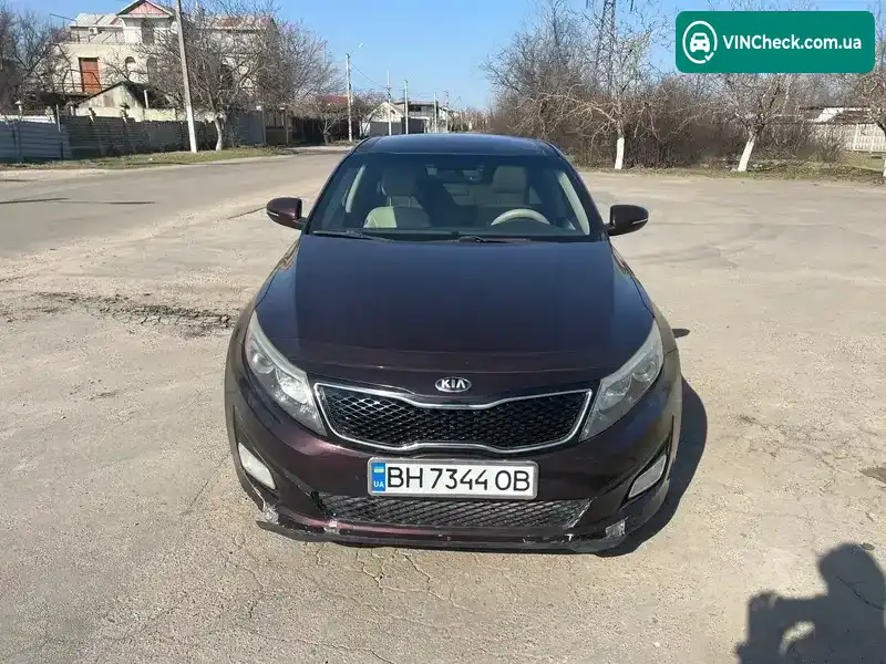 Kia Optima 2014, фото з оголошення 2 з 15, VIN 5XXGN4A7XFG401887