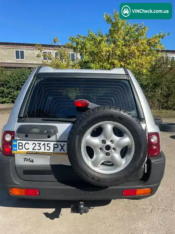 Land Rover Freelander 2002, фото з оголошення 1 з 18, VIN SALLNABE82A230490