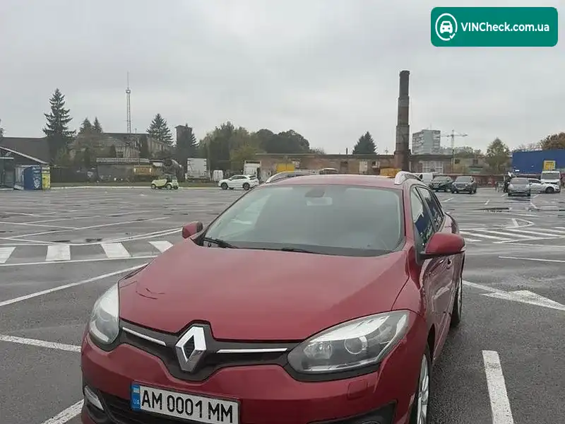 Renault Megane 2014, фото з оголошення 1 з 15, VIN VF1KZ140650252048