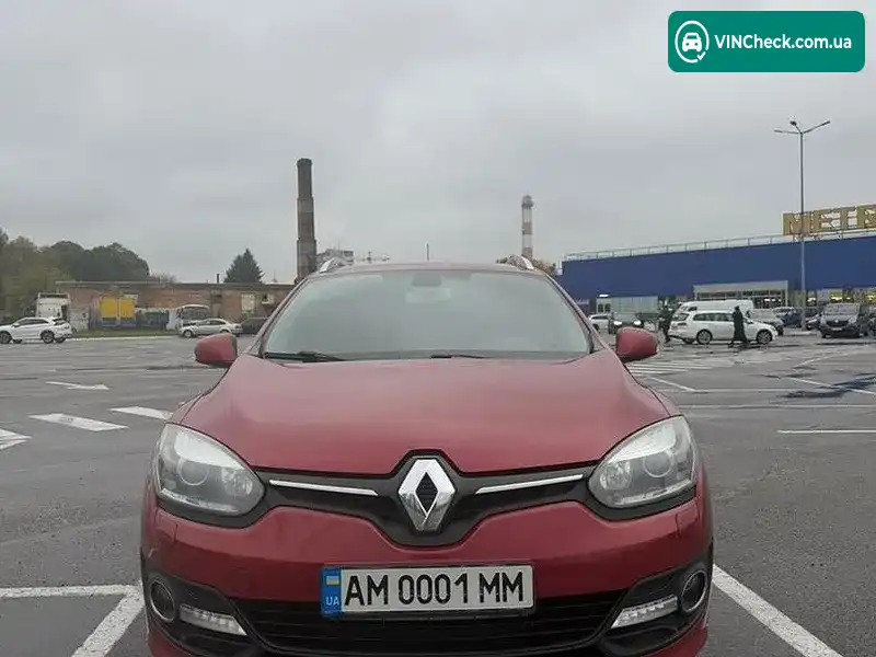 Renault Megane 2014, фото з оголошення 2 з 15, VIN VF1KZ140650252048
