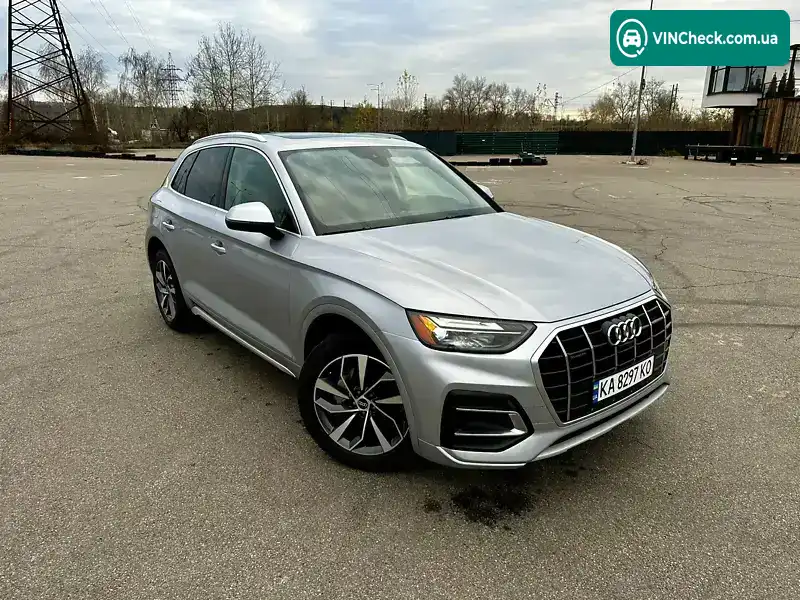 Audi Q5 2021, фото з оголошення 1 з 20, VIN WA1BAAFY4M2115729