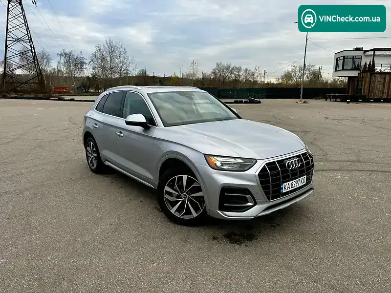 Audi Q5 2021, фото з оголошення 2 з 20, VIN WA1BAAFY4M2115729