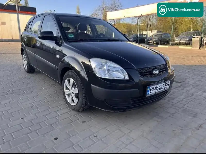 Kia Rio 2008, фото з оголошення 1 з 5, VIN KNADE241296479346