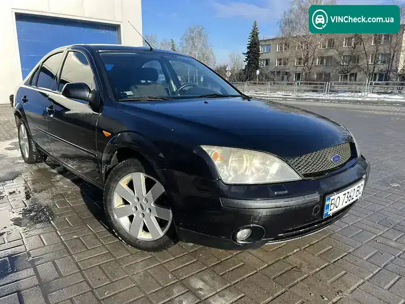 Ford Mondeo 2003, фото з оголошення 1 з 15, VIN WF05XXGBB53P62786