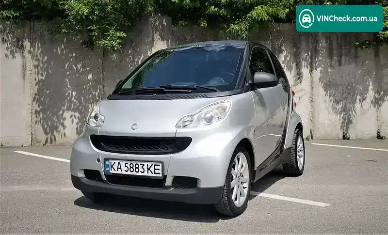 Smart Fortwo 2009, фото з оголошення 1 з 13, VIN WME4513341K303554