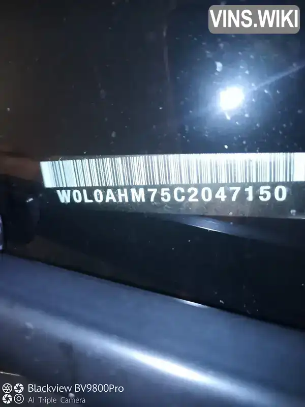 Opel Zafira 2012, фото з оголошення 1 з 21, VIN W0L0AHM75C2047150