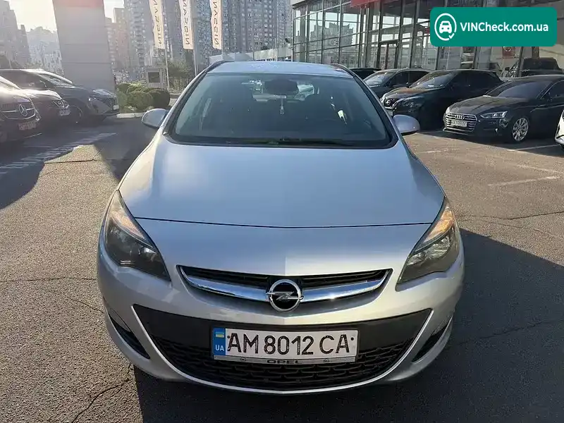 Opel Astra 2012, фото з оголошення 2 з 14, VIN W0LPD8EK1D8002664
