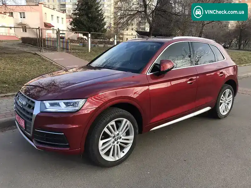 Audi Q5 2018, фото з оголошення 1 з 20, VIN WA1BNAFYXJ2232327
