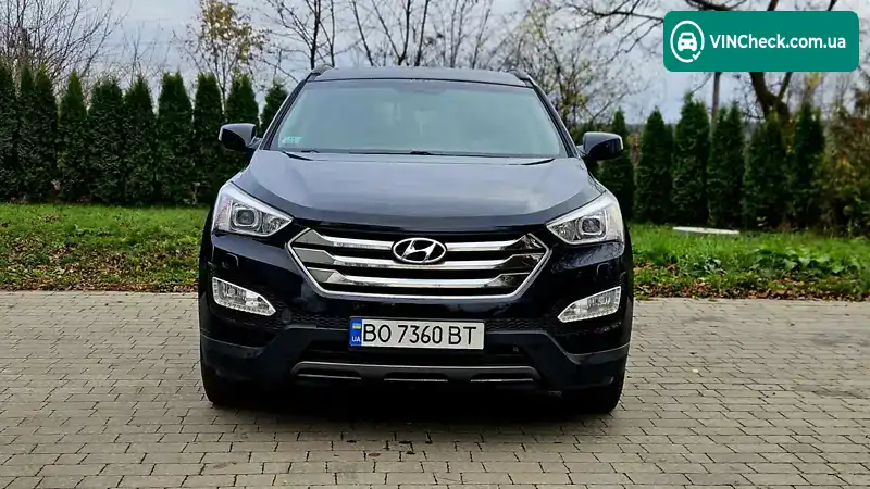 Hyundai Santa FE 2013, фото з оголошення 1 з 19, VIN 5XYZUDLB0EG155035