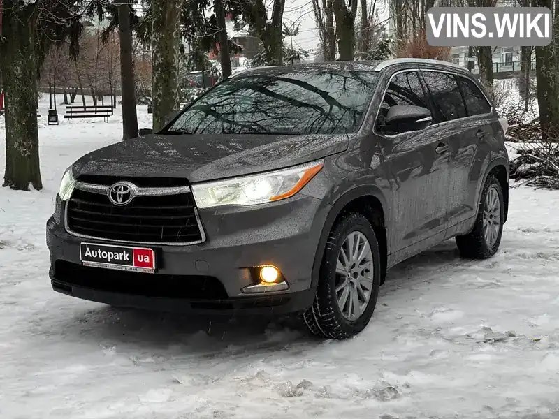 Toyota Highlander 2016, фото з оголошення 1 з 21, VIN 5TDZARFH00S020056