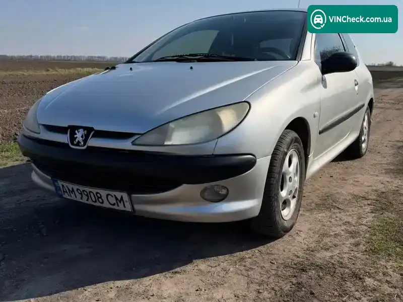 Peugeot 206 2000, фото з оголошення 1 з 21, VIN VF32CRHYE41001819