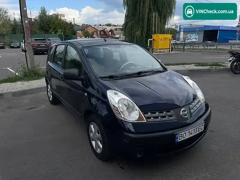 Nissan Note 2006, фото з оголошення 2 з 19, VIN SJNFAAE11U1103456