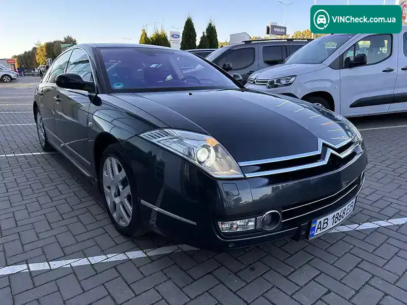 Citroen C6 2006, фото з оголошення 2 з 20, VIN VF7TDUHZJ78007124