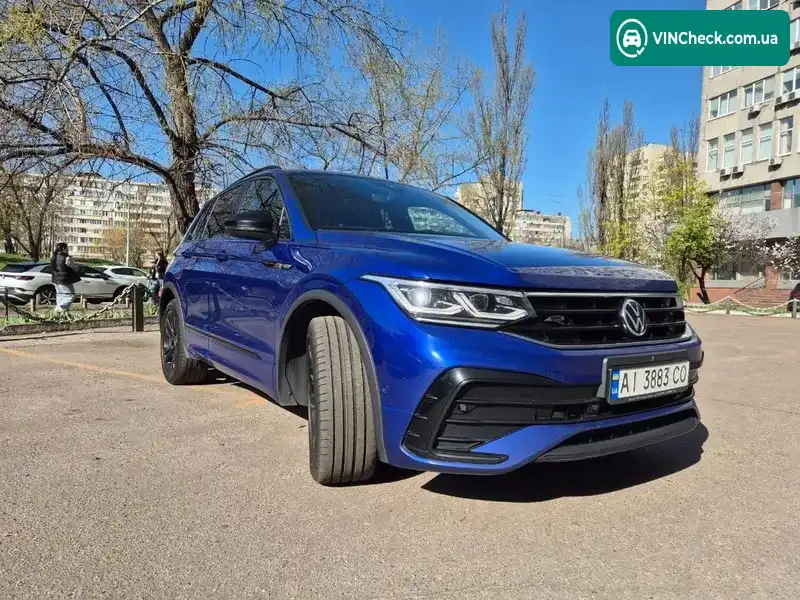Volkswagen Tiguan 2021, фото з оголошення 1 з 20, VIN WVGZZZ5NZNW509638