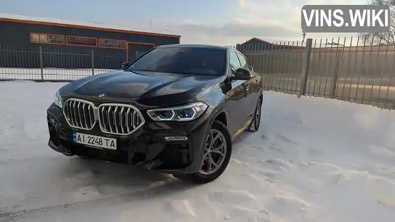 BMW X6 2020, фото з оголошення 1 з 21, VIN WBAGT210209D78056