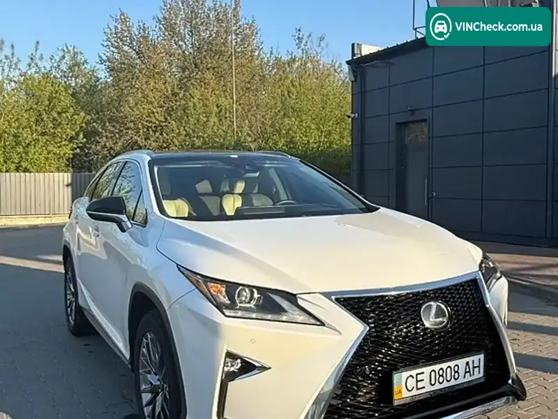 Lexus RX 2016, фото з оголошення 1 з 16, VIN 2T2BZMCA5GC028110