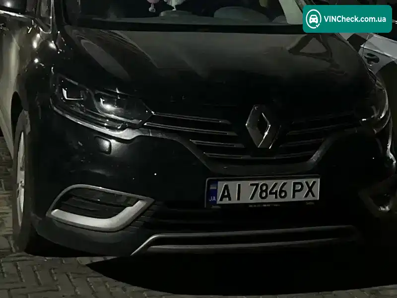 Renault Espace 2017, фото з оголошення 2 з 8, VIN VF1RFC00258978451