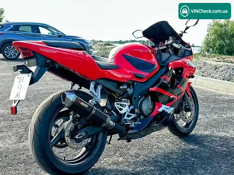 Honda CBR 600F4i 2002, фото з оголошення 2 з 17, VIN JH2PC35G71M207662