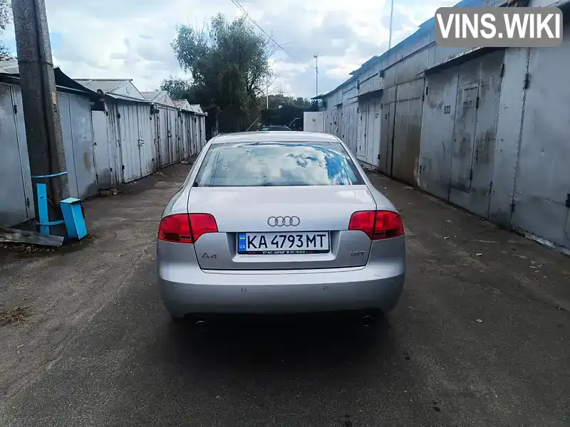 Audi A4 2007, фото з оголошення 2 з 15, VIN WAUZZZ8E57A248344