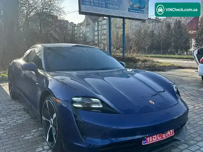 Porsche Taycan 2020, фото з оголошення 1 з 16, VIN WP0AB2Y1XLSA52223