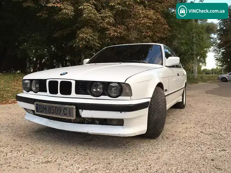 BMW 5 Series 1991, фото з оголошення 1 з 2, VIN WBAHB51050BD43240