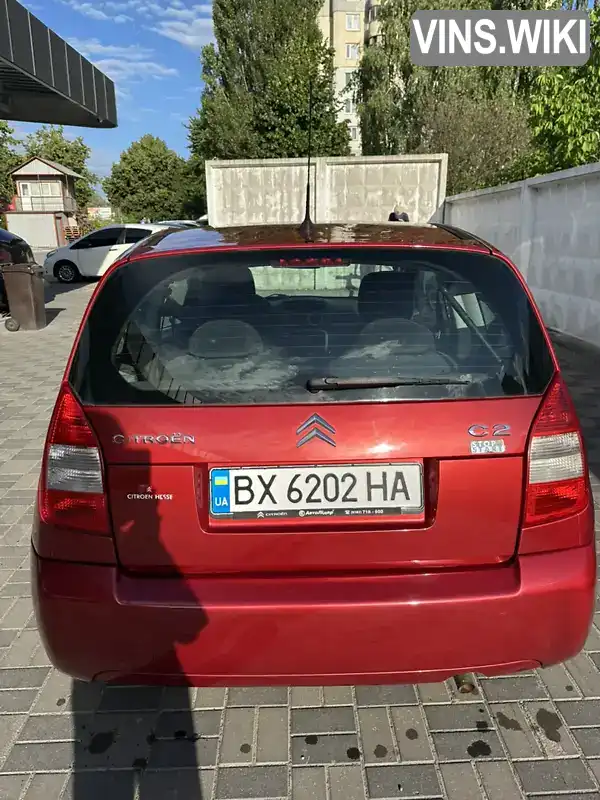 Citroen C2 2008, фото з оголошення 2 з 9, VIN VF7JMKFUC97572853