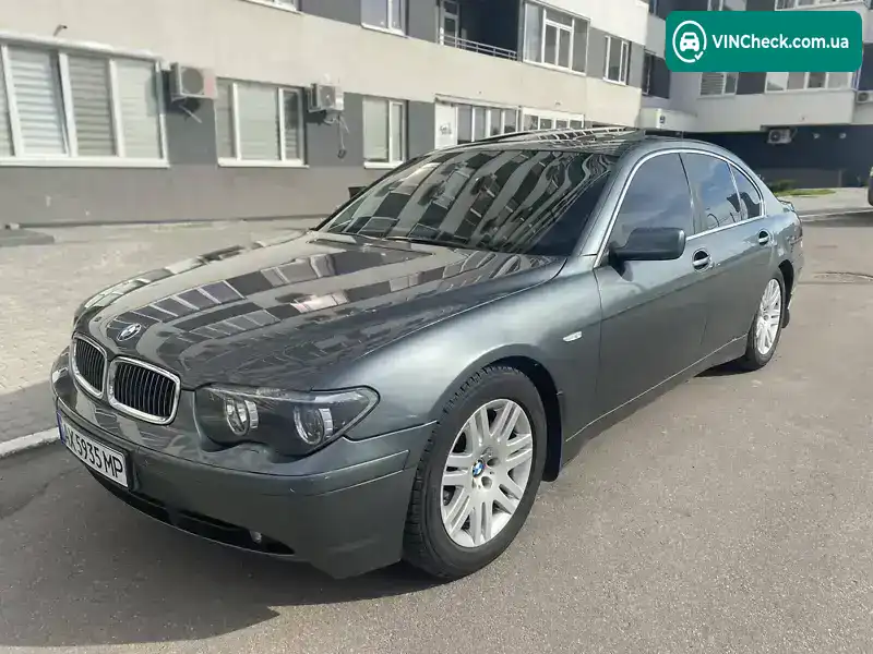 BMW 7 Series 2003, фото з оголошення 2 з 11, VIN WBAGL61050DM53186