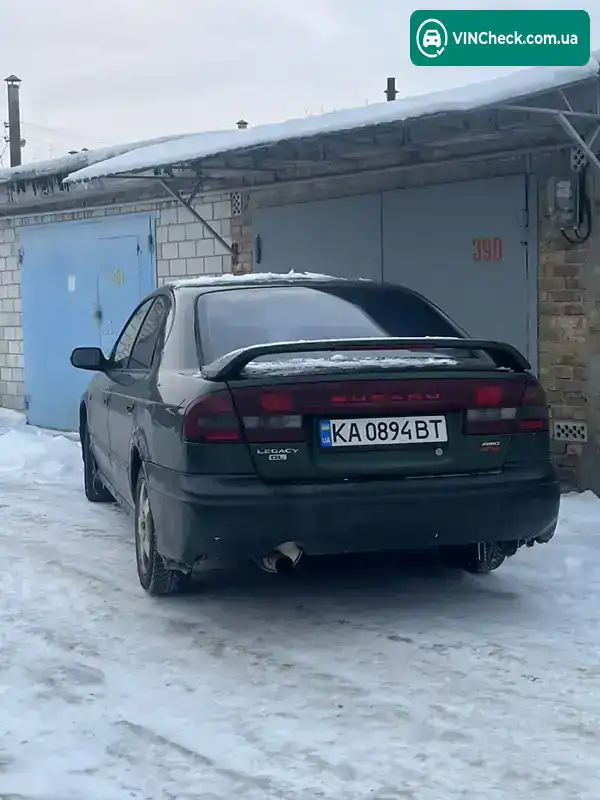 Subaru Legacy 2000, фото з оголошення 2 з 17, VIN JF1BE5LR5YG011897